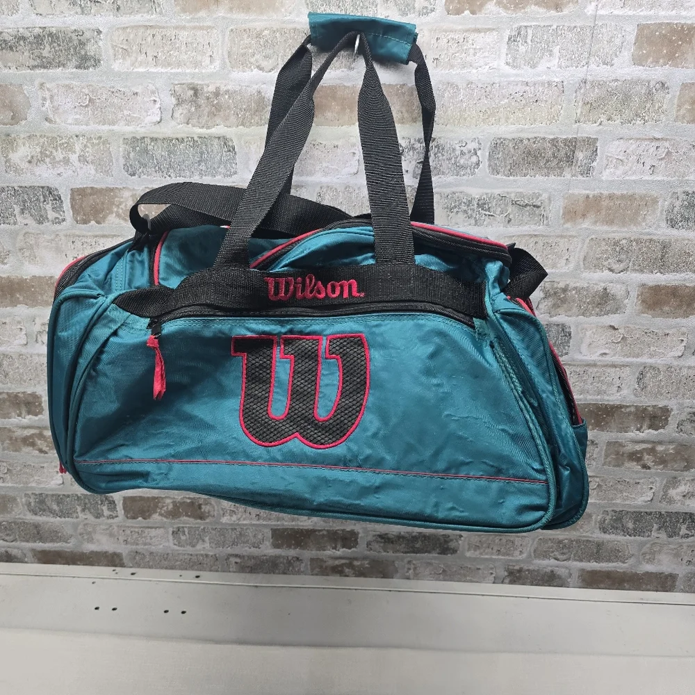 Vintage Wilson Gym Duffle Weekend Bag